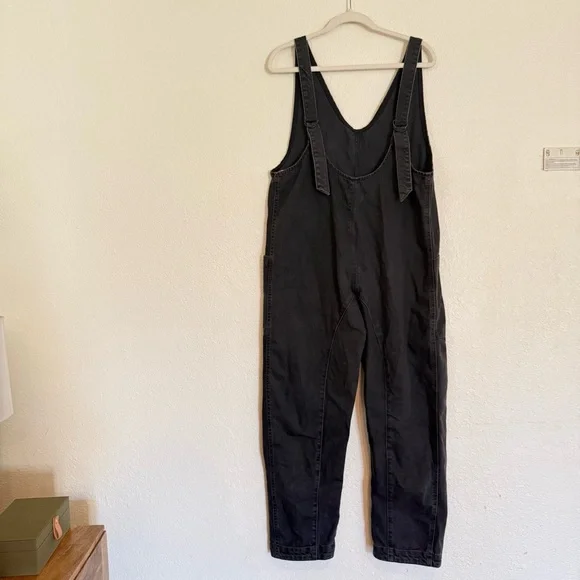 Free people High Roller Overall Denim Jumpsuit - Picture 10 of 11